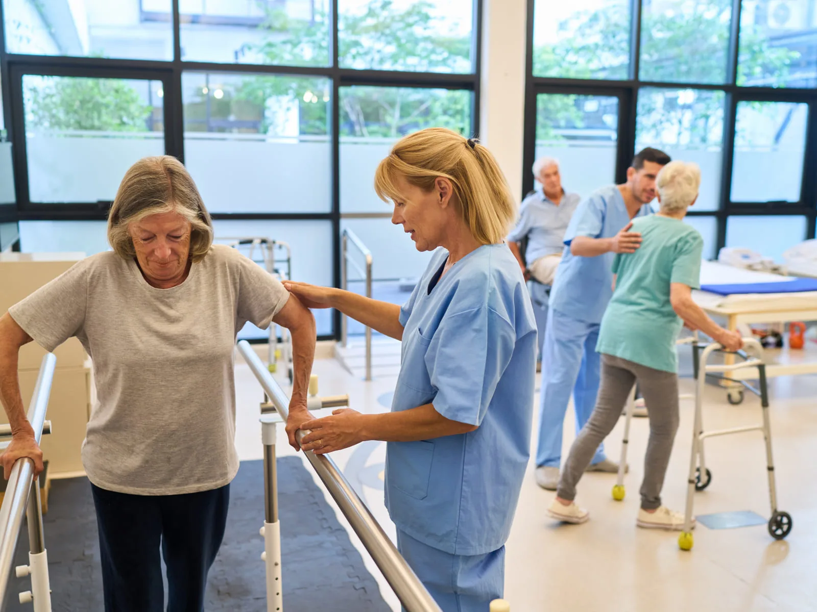 Reviewing a prioritized care and equipment plan together